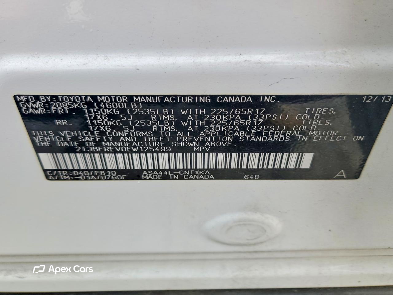 Toyota RAV 4 2014