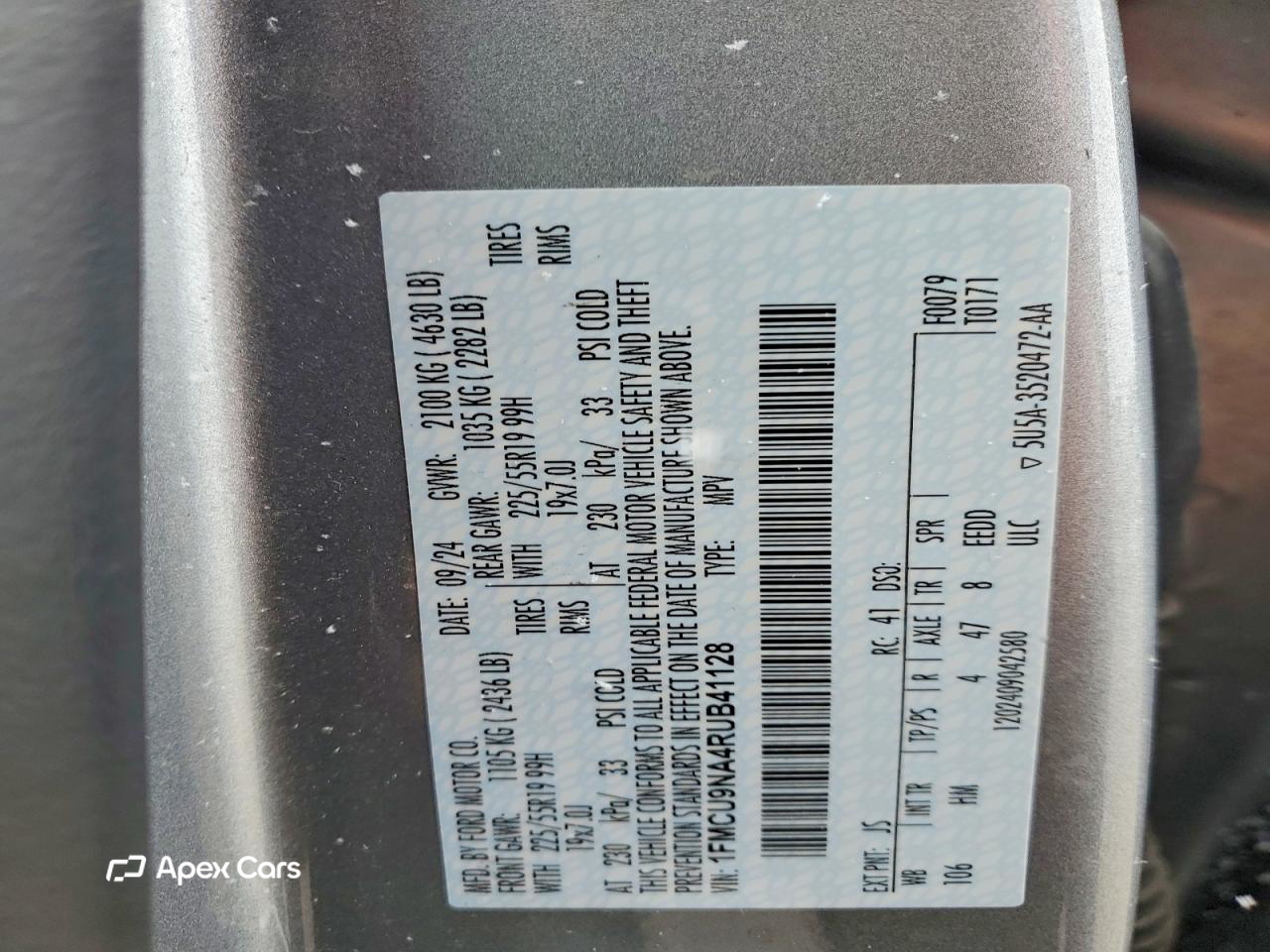 Ford Escape 2024