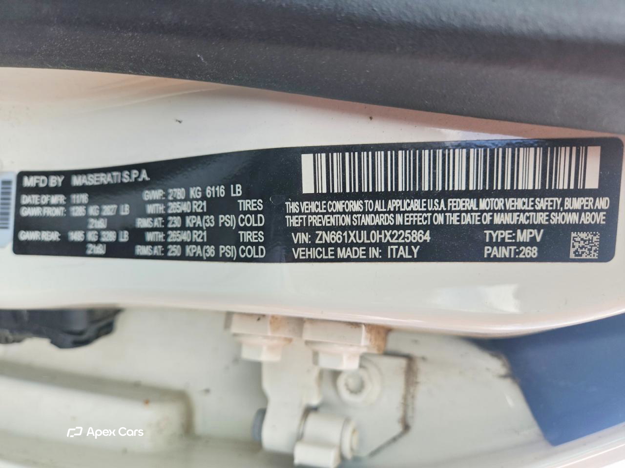 Maserati Levante 2017