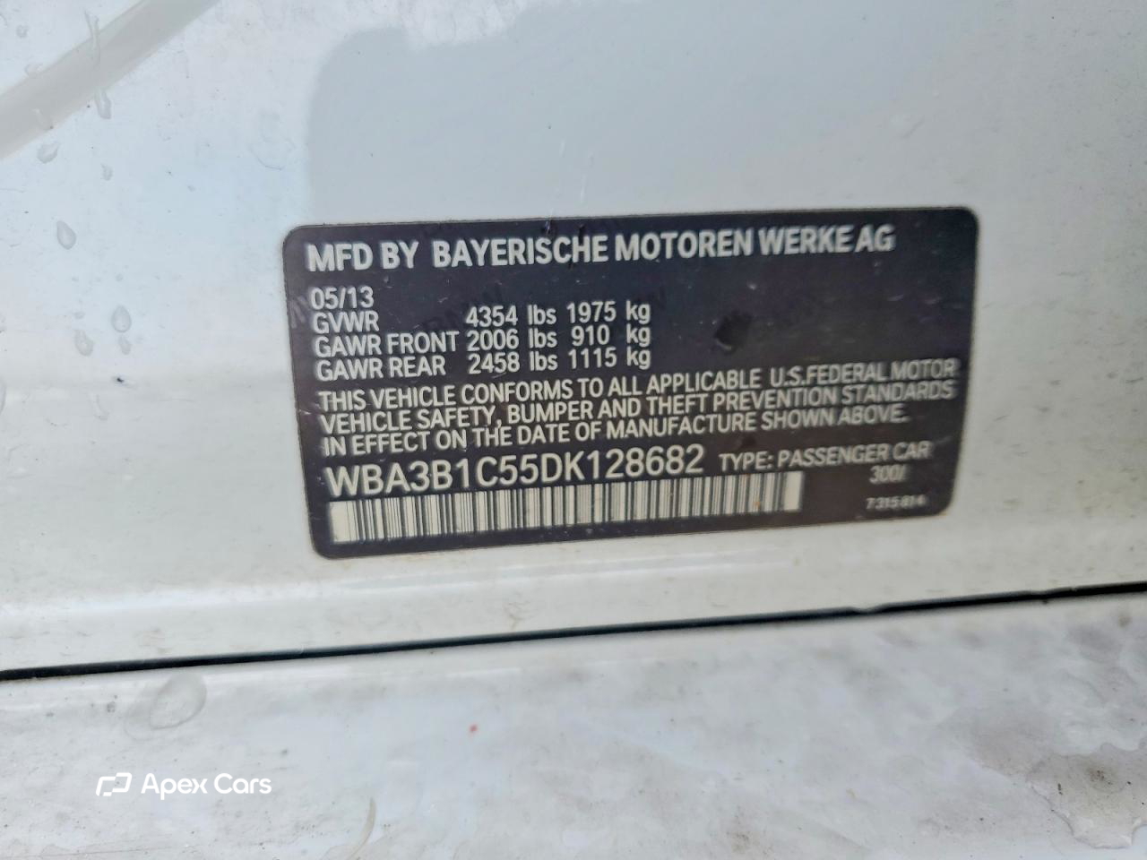BMW Series 3 2013