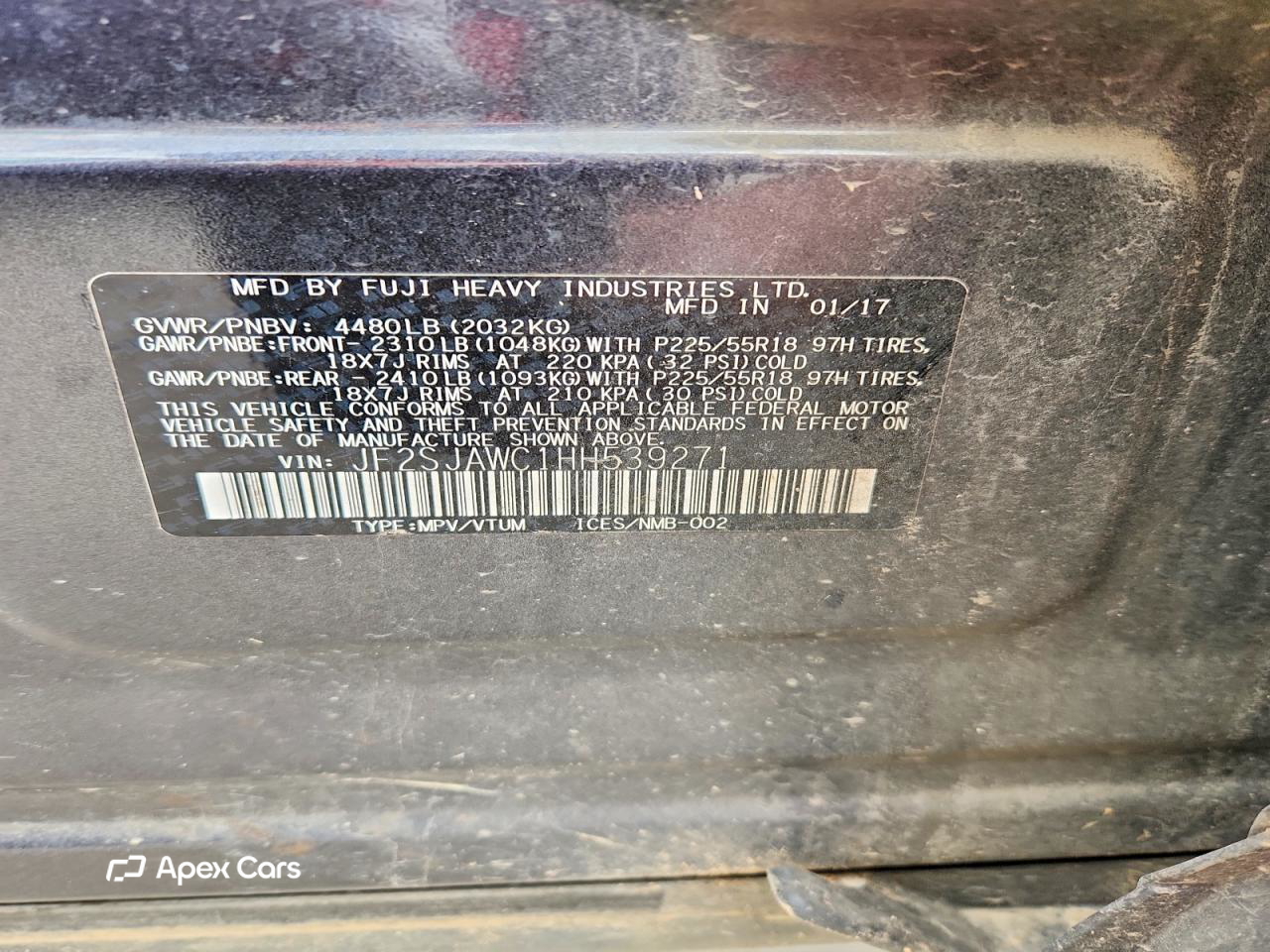 Subaru Forester 2017