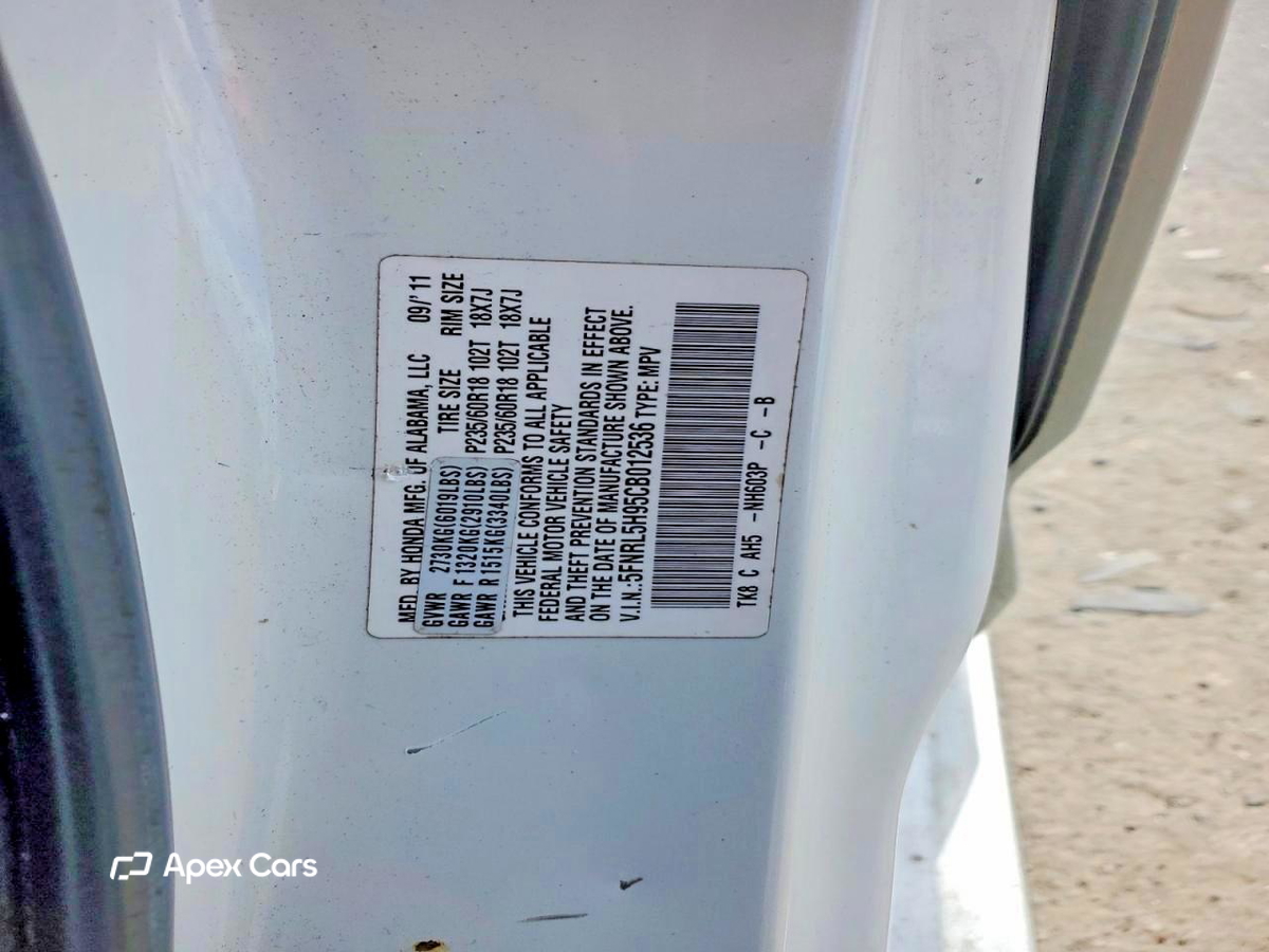 Honda Odyssey 2012