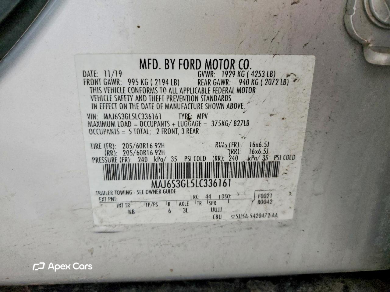 Ford EcoSport 2020