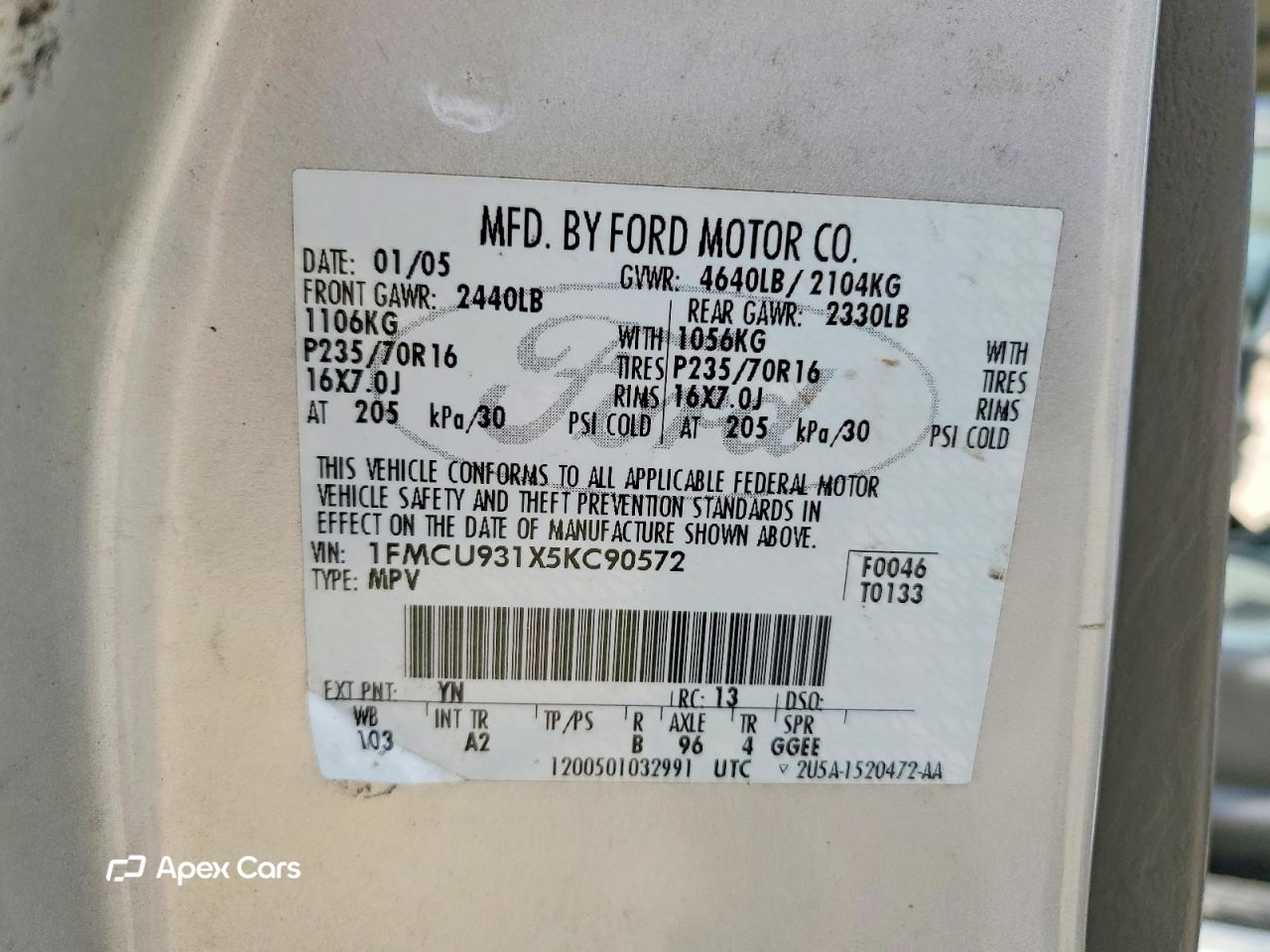 Ford Escape 2005
