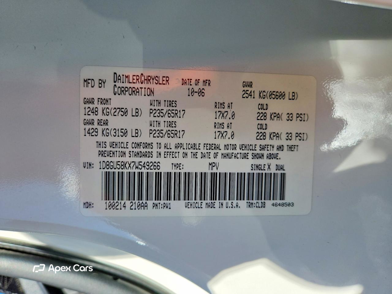 Dodge Nitro 2007