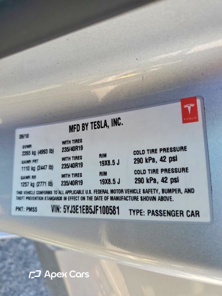 Tesla Model 3 2018