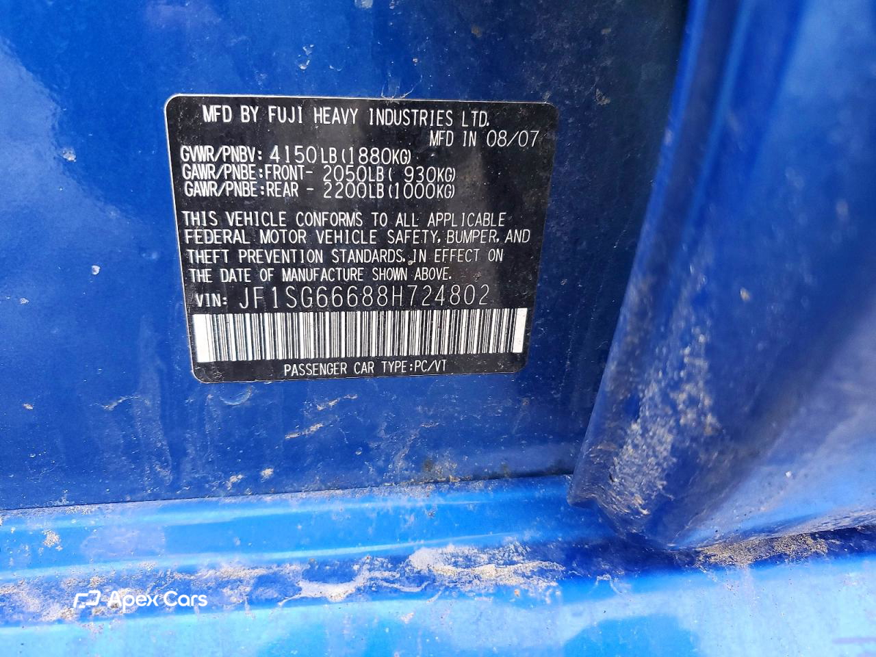 Subaru Forester 2008