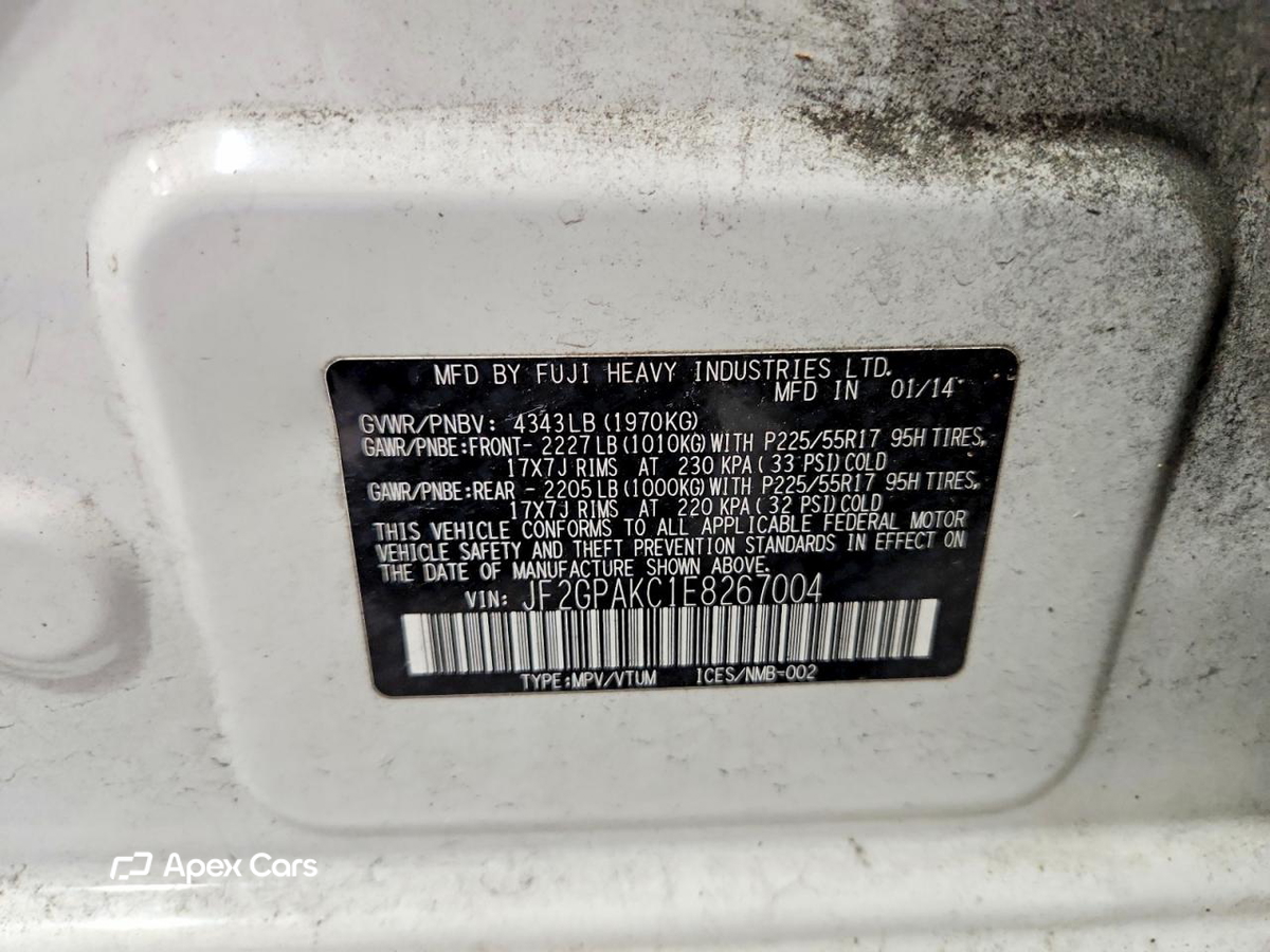Subaru XV 2014