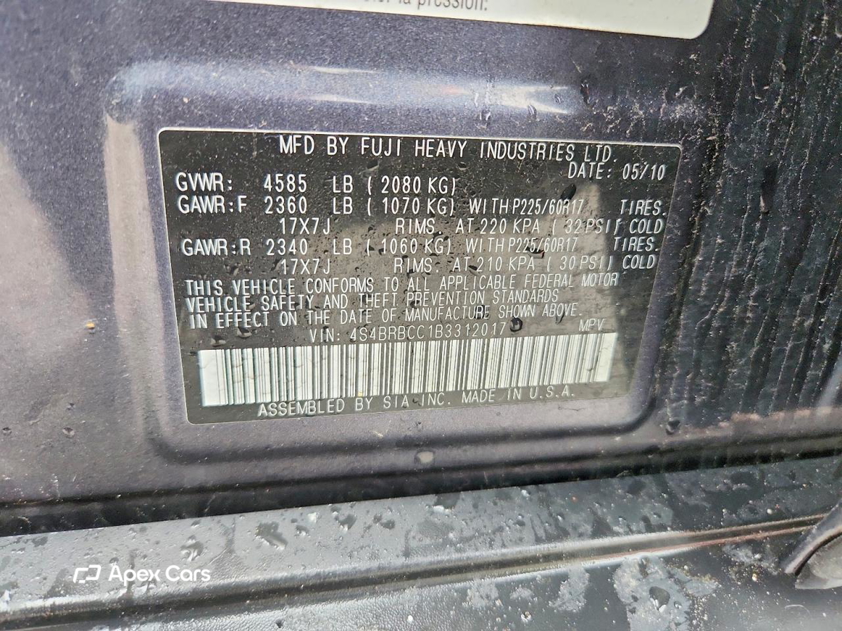 Subaru Outback 2011