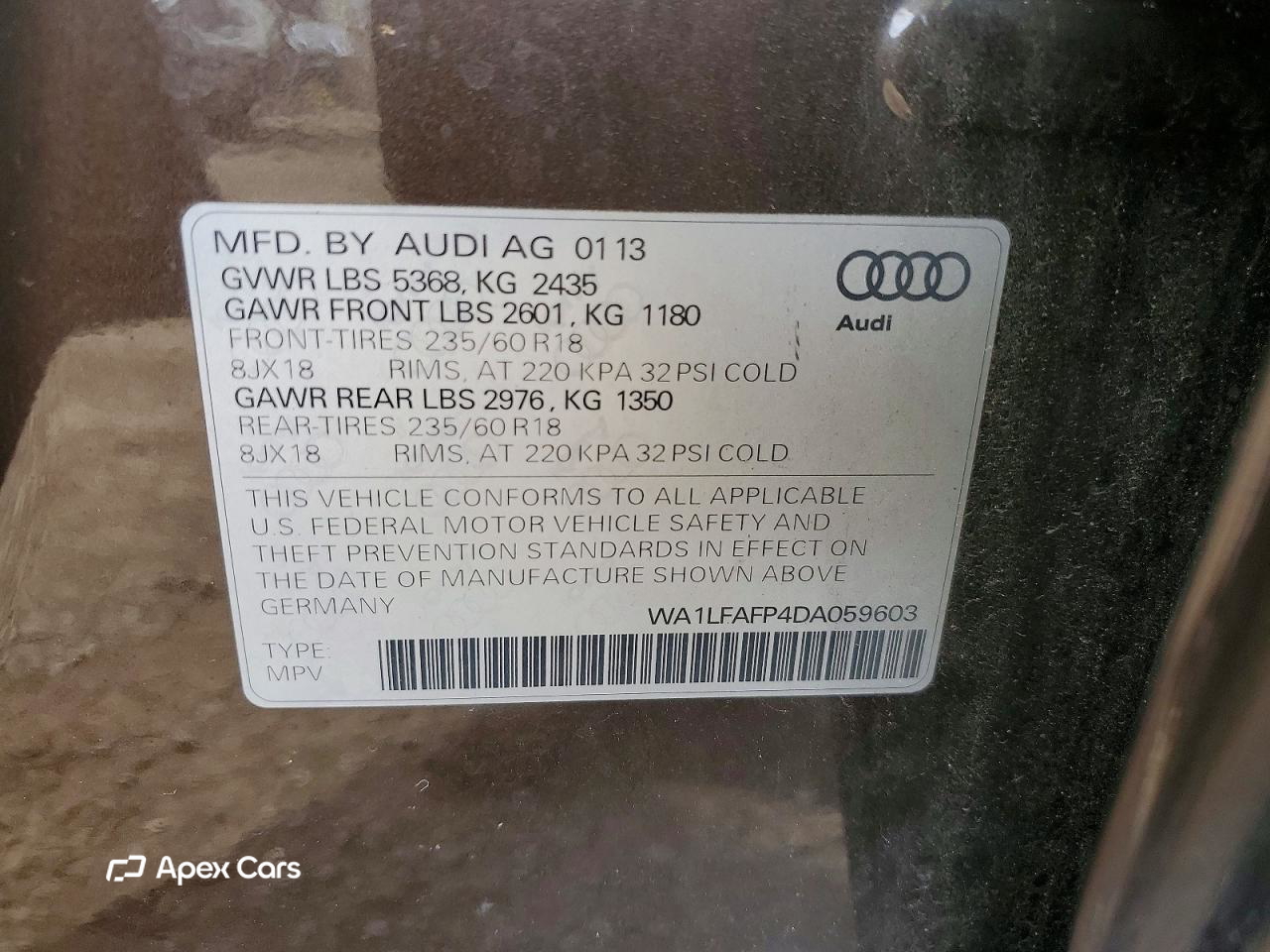 Audi Q5 2013