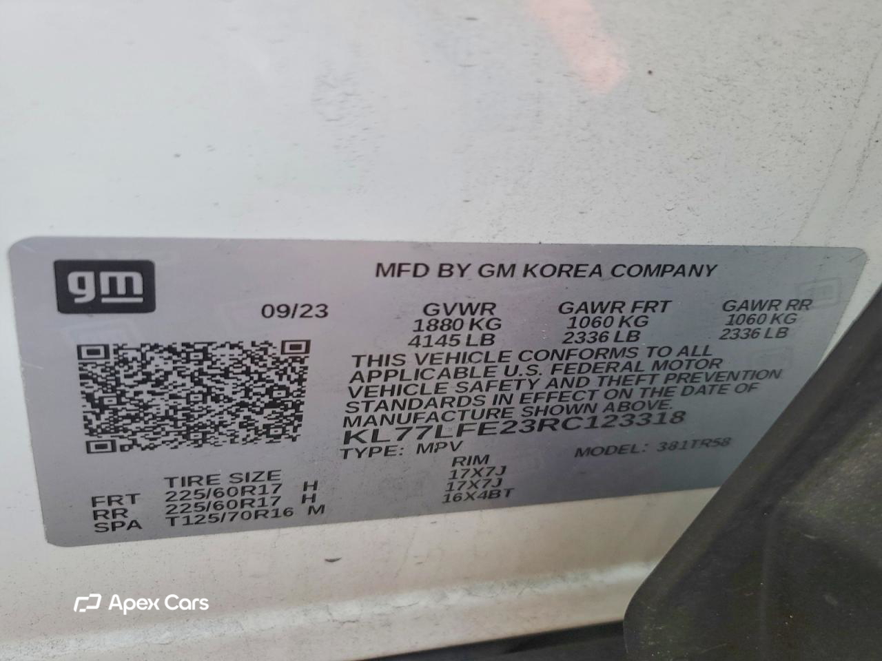 Chevrolet Trax 2024