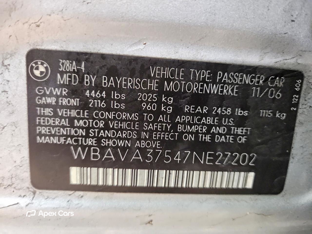 BMW Series 3 2007