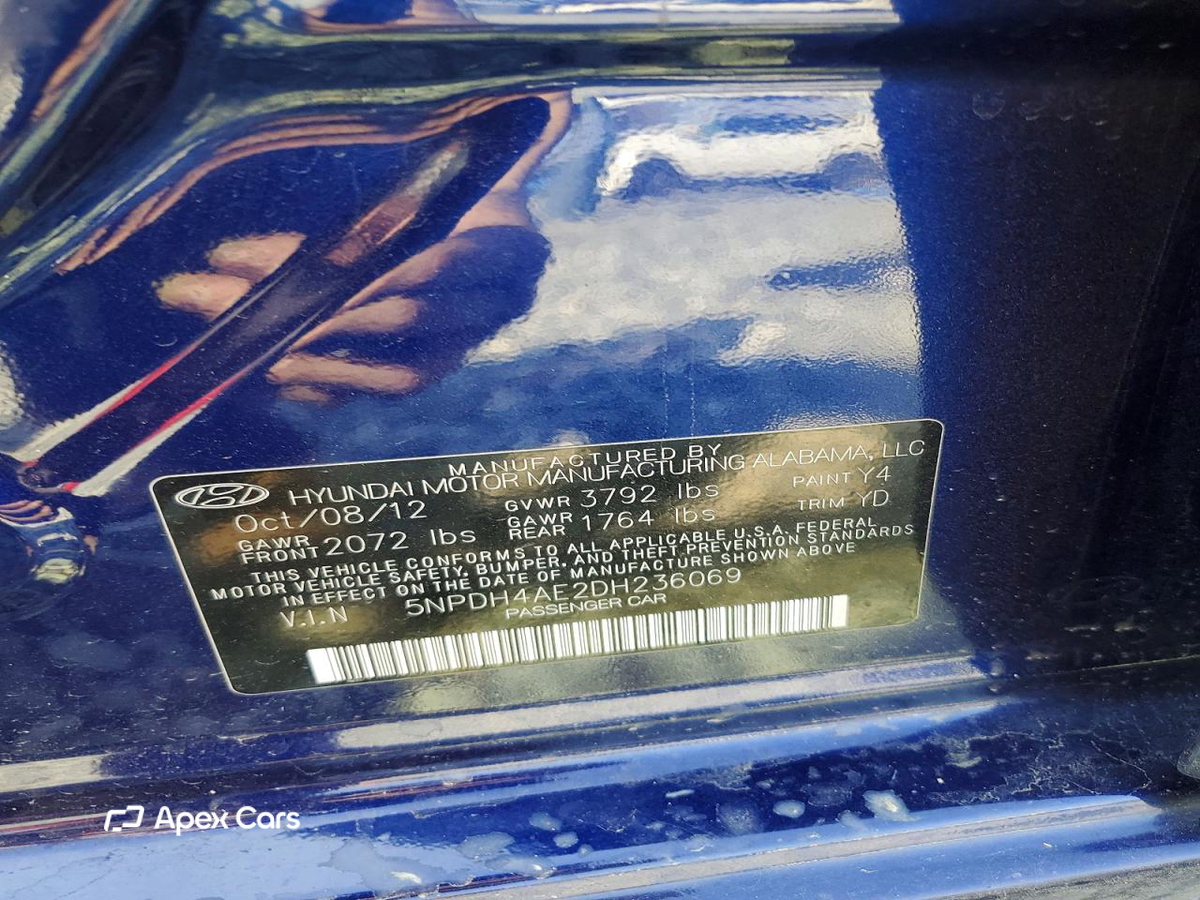Hyundai Elantra 2013
