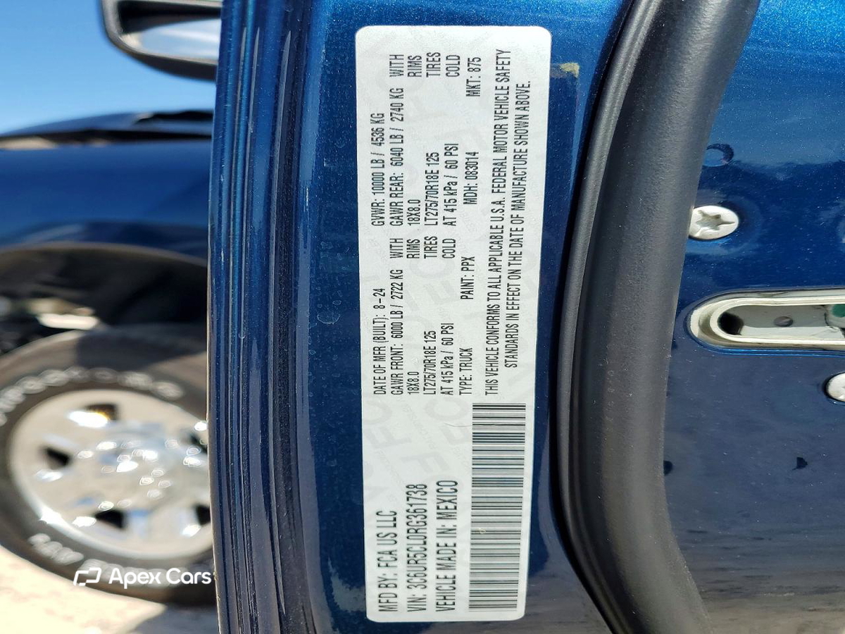 RAM 2500 2024
