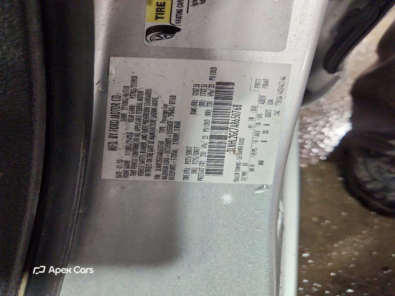 Lincoln MKZ 2010