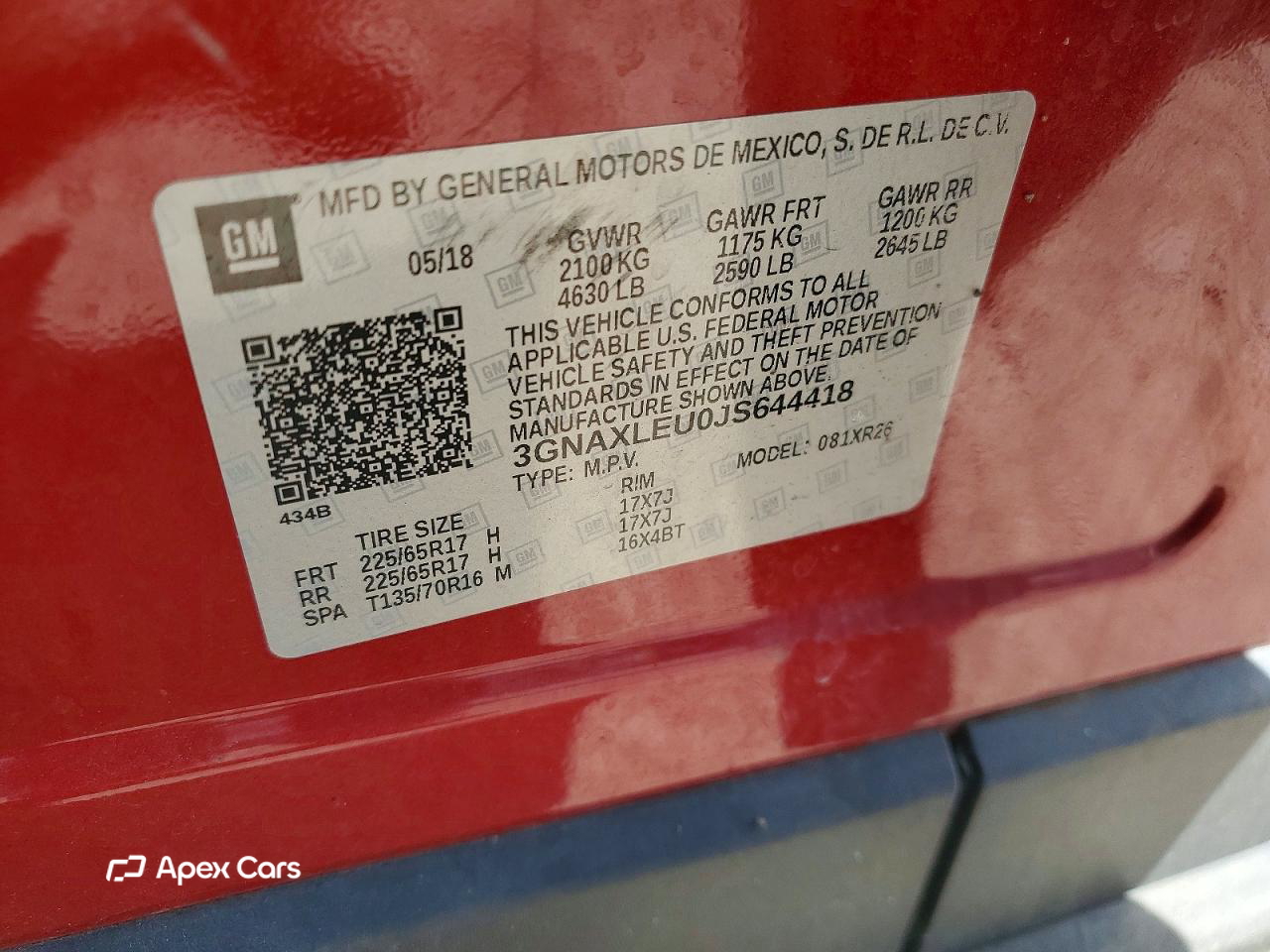 Chevrolet Equinox 2018