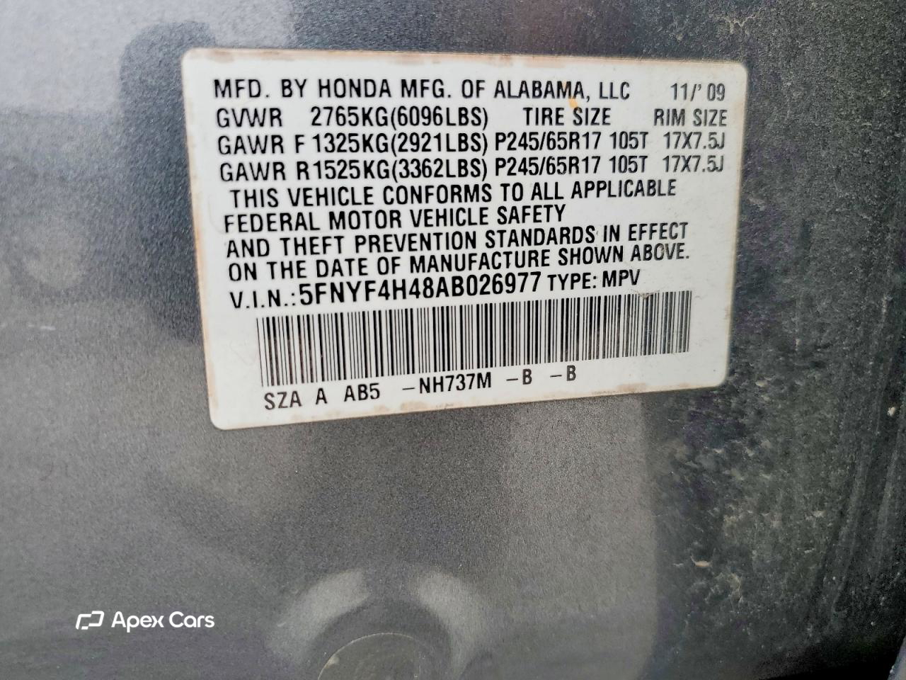 Honda Pilot 2010
