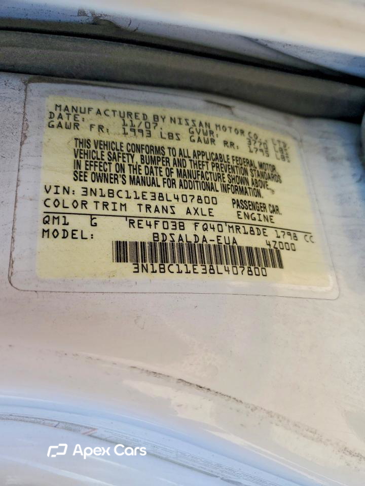 Nissan Versa 2008