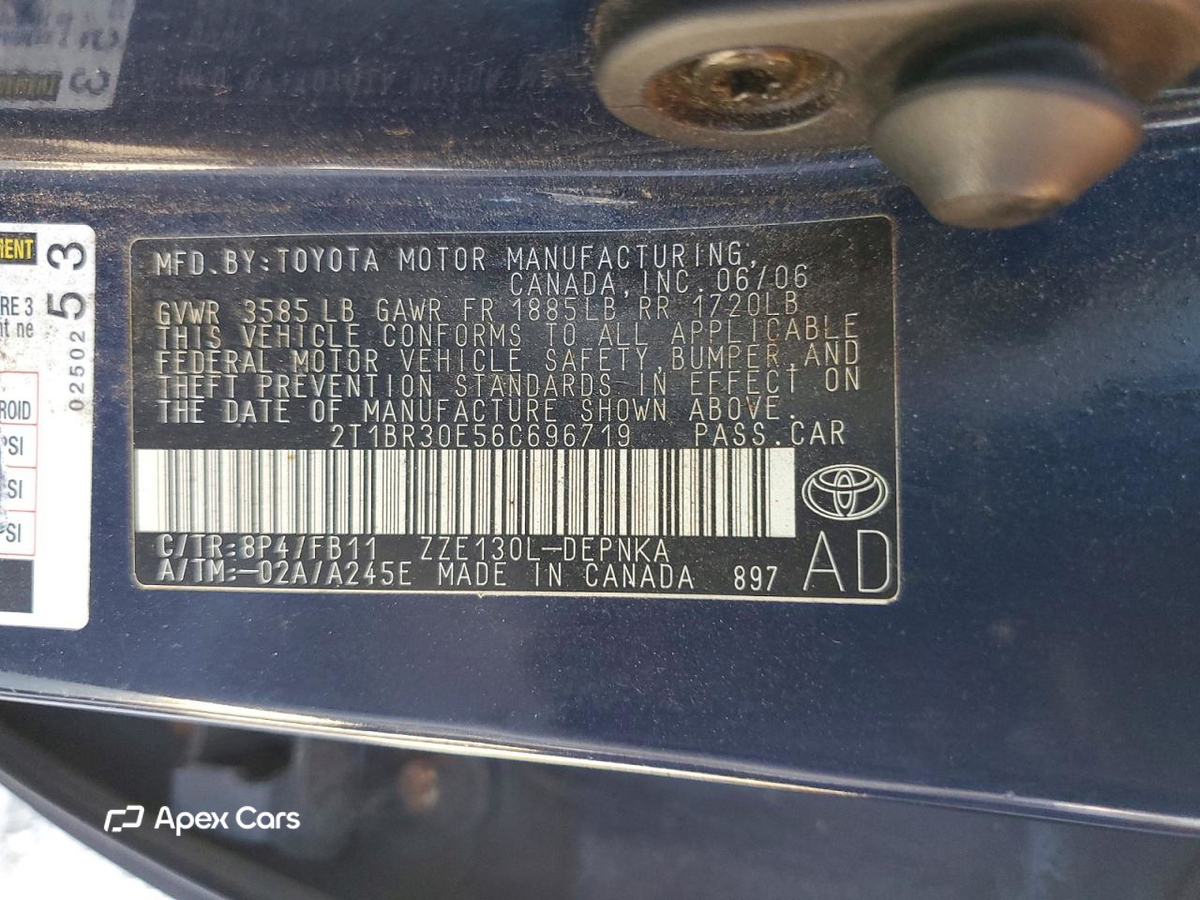 Toyota Corolla 2006