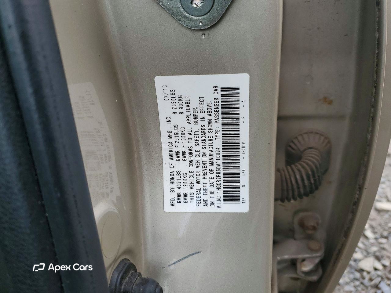Honda Accord 2013