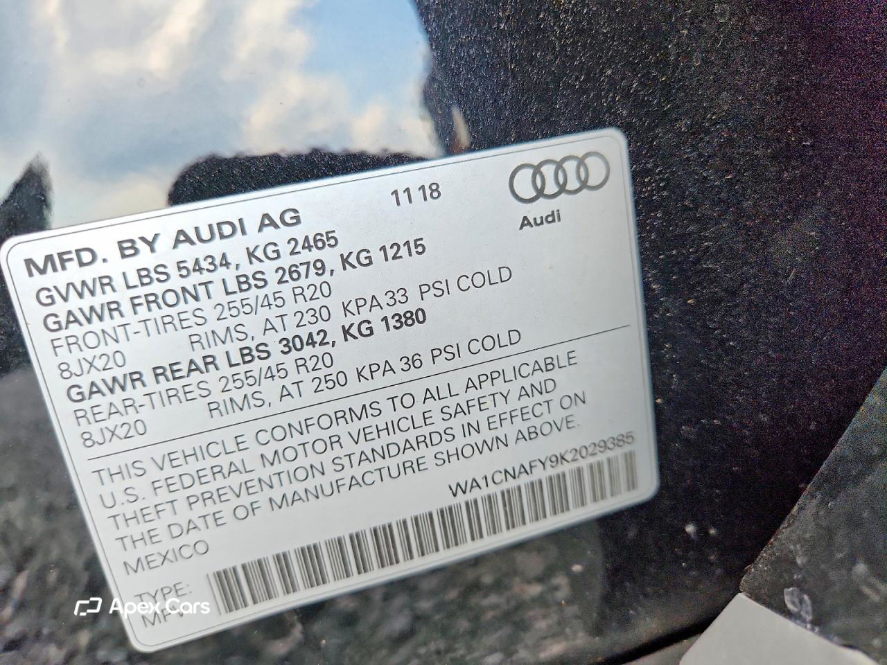 Audi Q5 2019