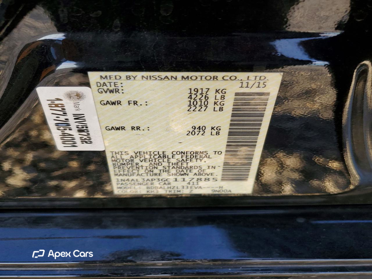 Nissan Altima 2016
