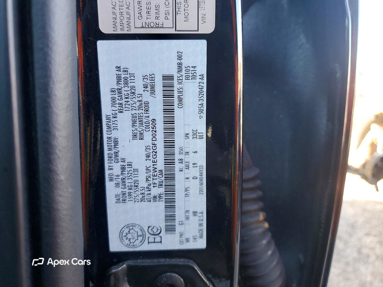 Ford F-150 2016