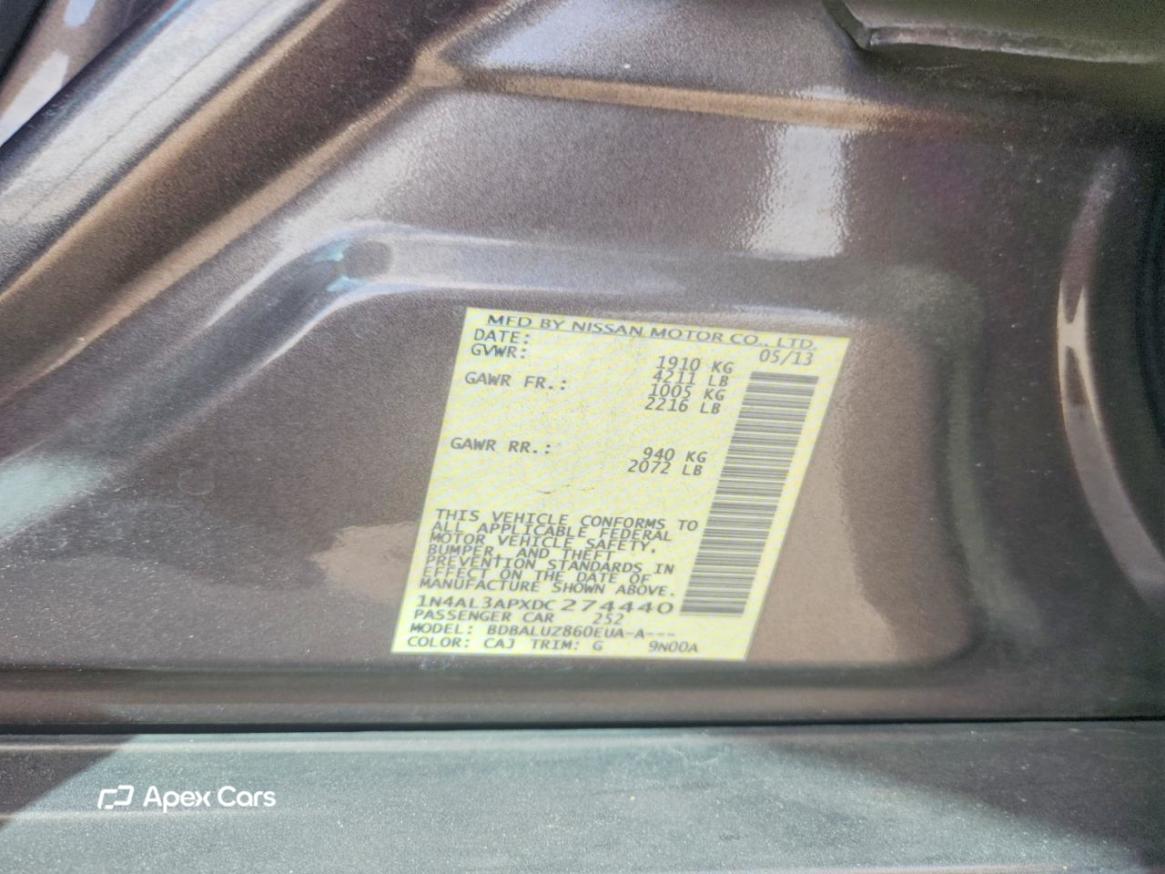 Nissan Altima 2013