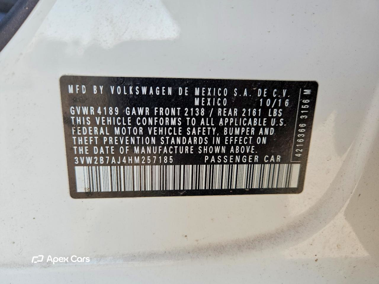 Volkswagen Jetta 2017