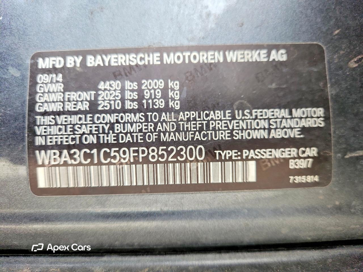 BMW Series 3 2015