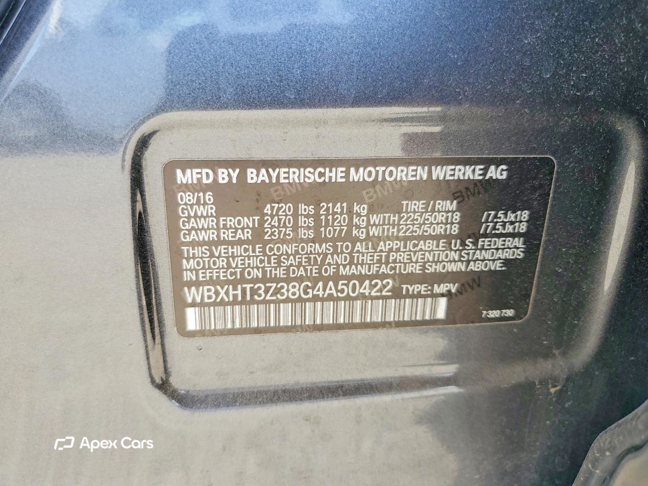 BMW X1 2016