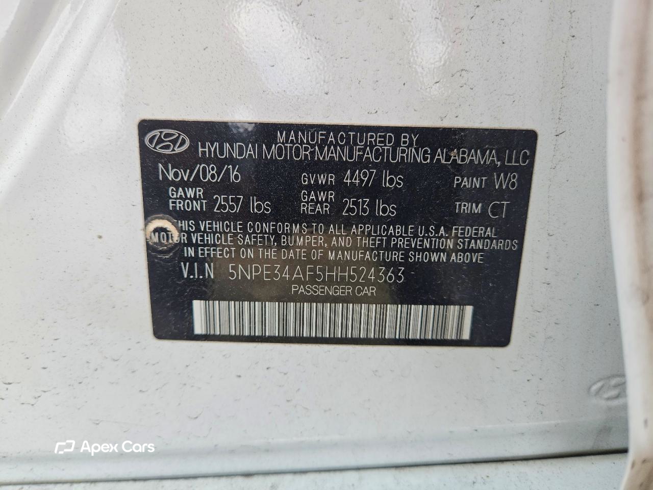 Hyundai Sonata 2017
