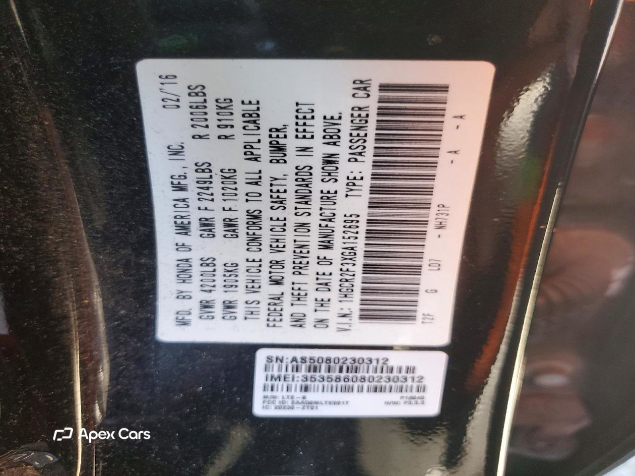 Honda Accord 2016