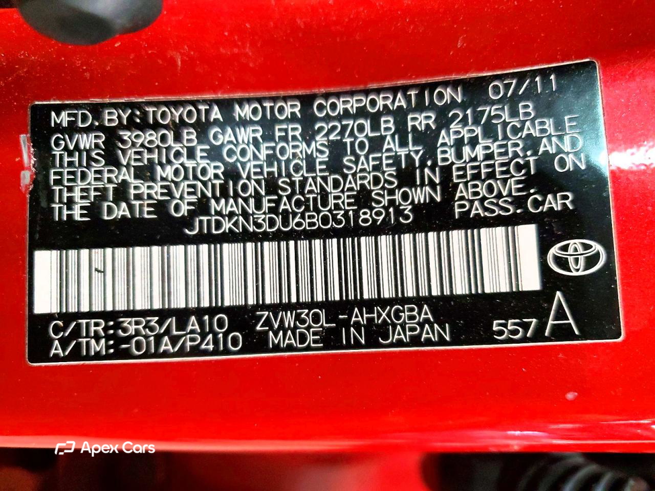 Toyota Prius 2011
