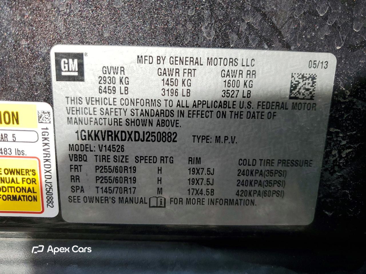 GMC Acadia 2013