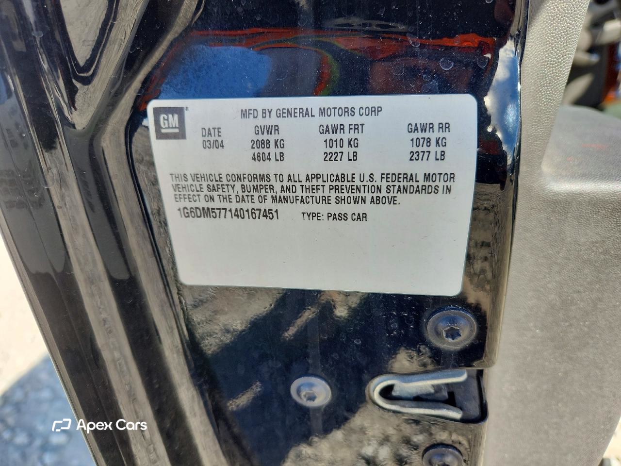 Cadillac CTS 2004