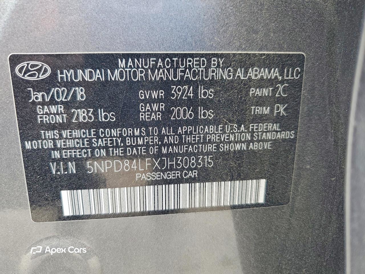 Hyundai Elantra 2018