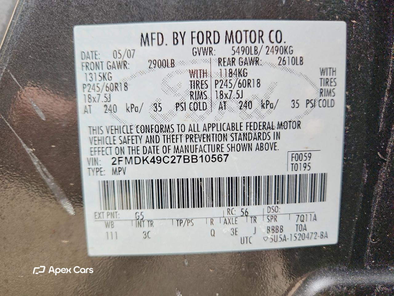Ford Edge 2007
