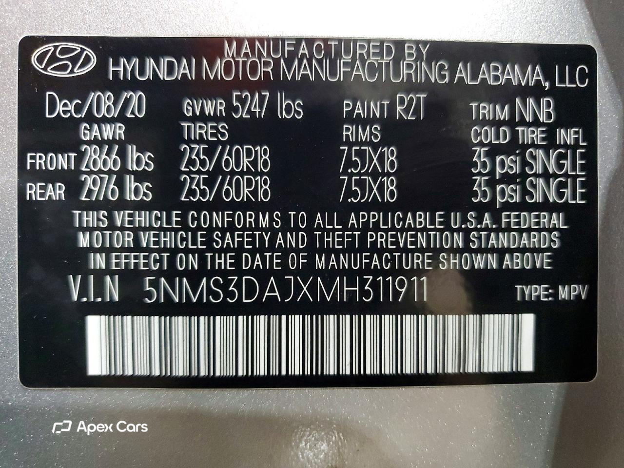 Hyundai Santa Fe 2021