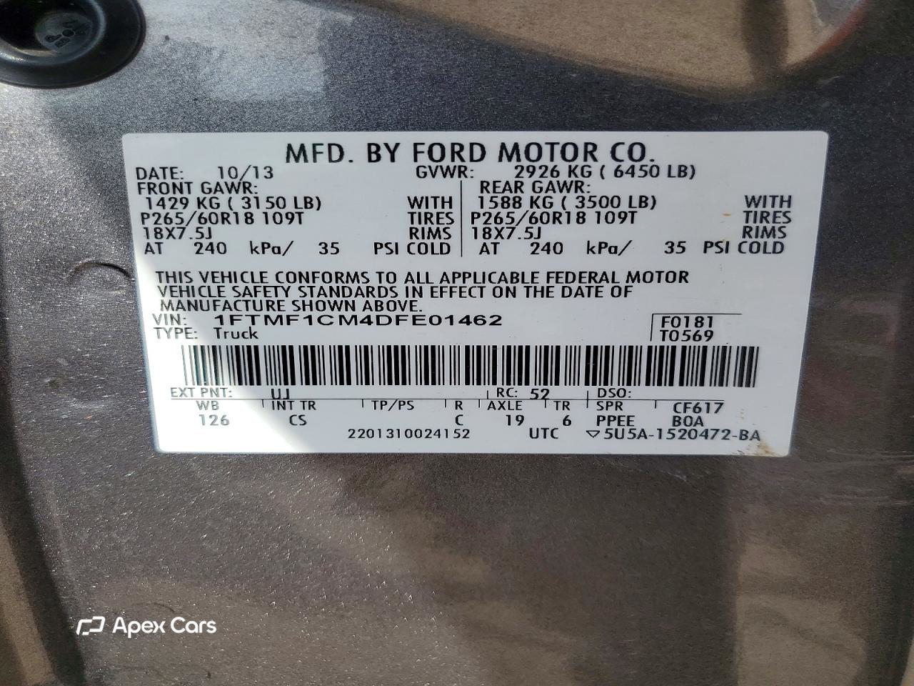 Ford F-150 2013
