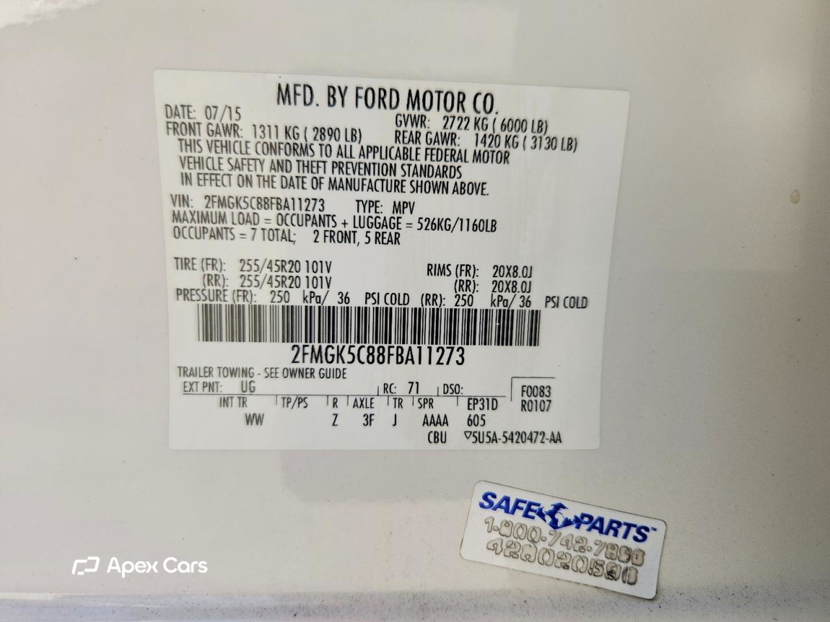 Ford Flex 2015