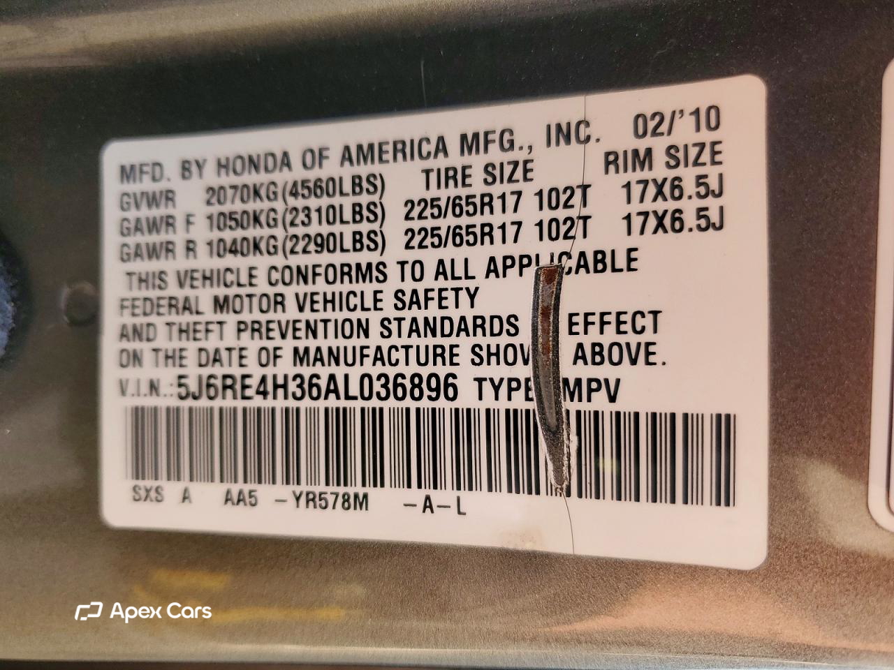 Honda CR-V 2010
