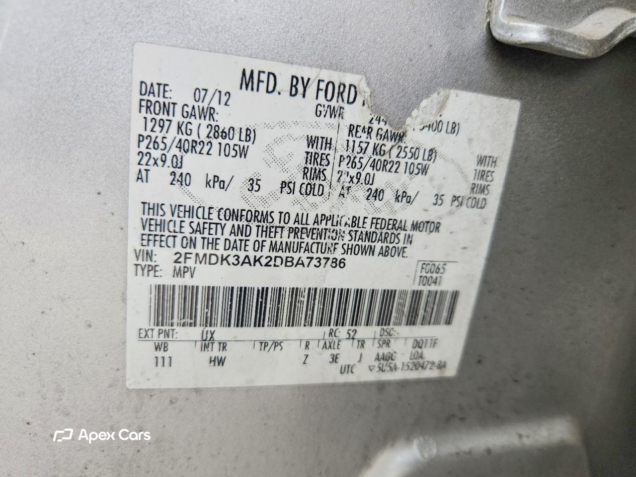 Ford Edge 2013