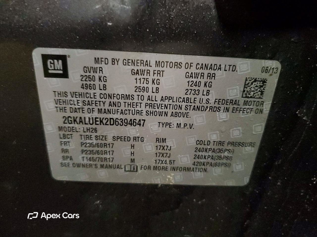 GMC Terrain 2013
