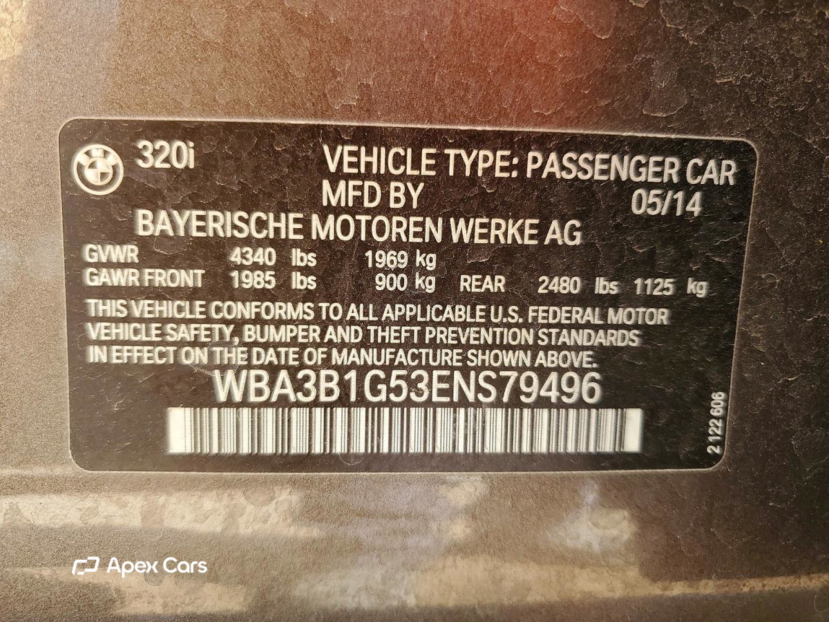 BMW Series 3 2014