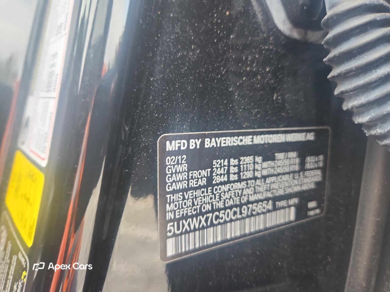 BMW X3 2012