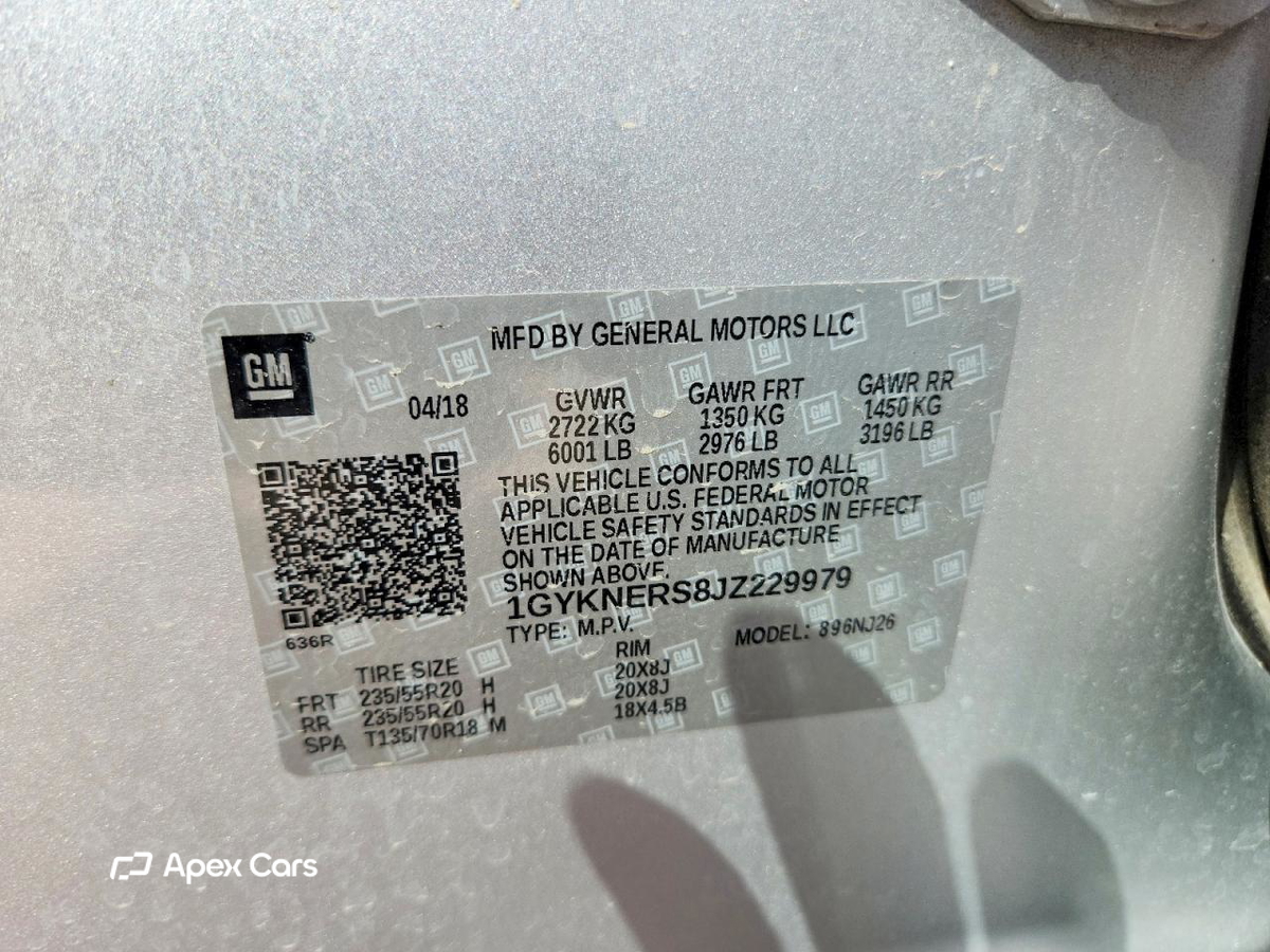 Cadillac XT5 2018