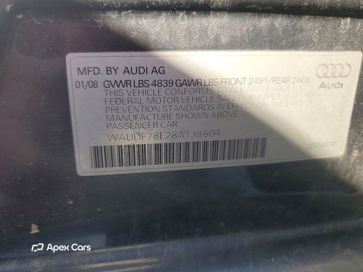 Audi A4 2008