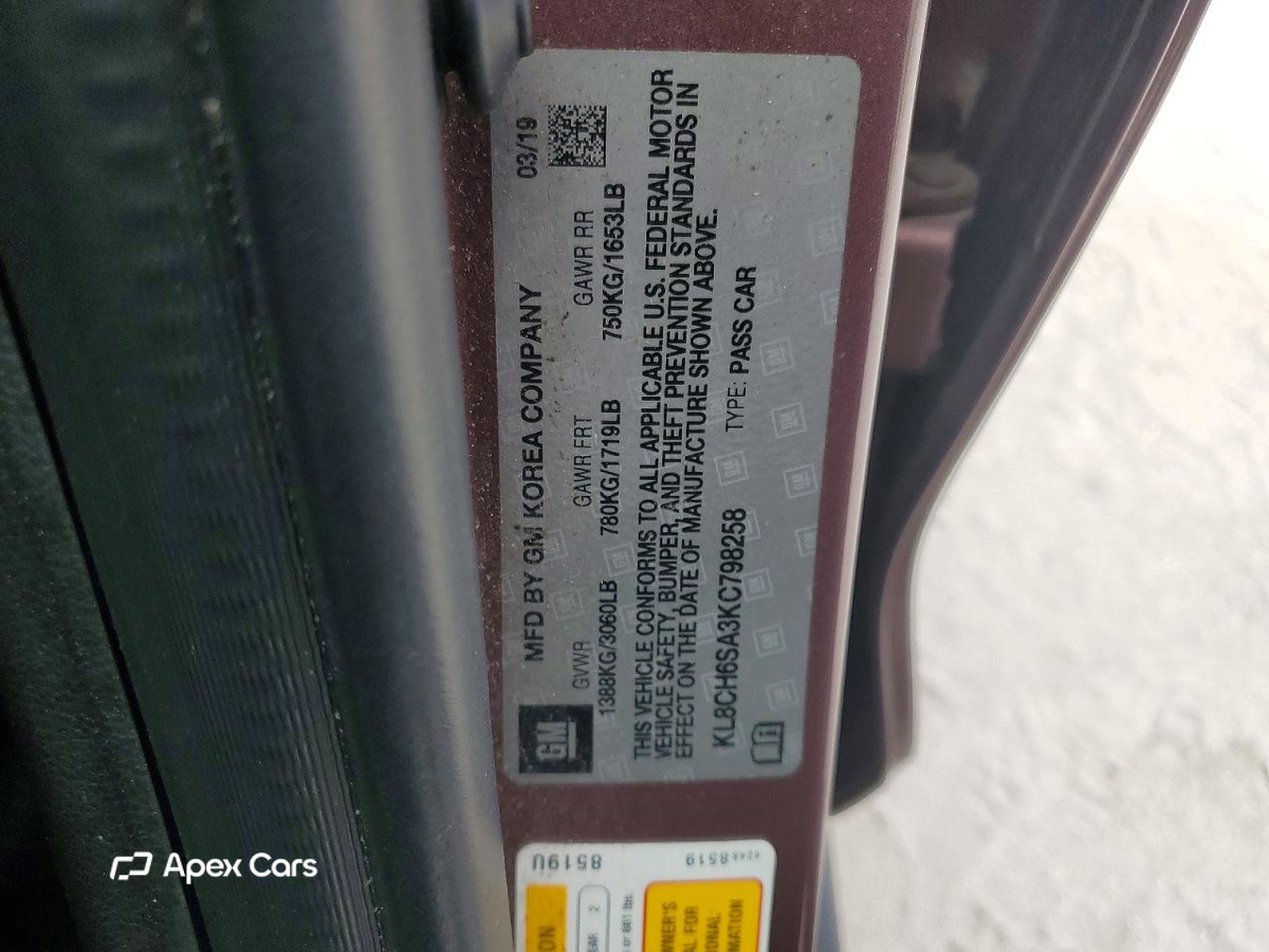 Chevrolet Spark 2019