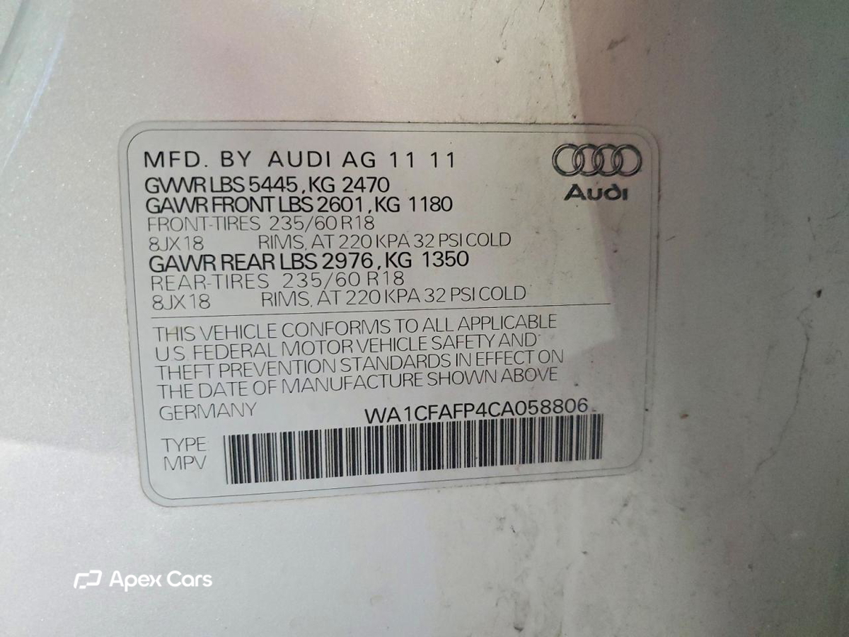Audi Q5 2012
